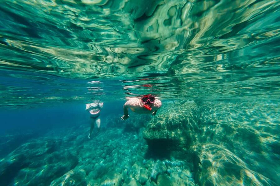 Naxos: Sailing Cruise with Lunch & Drinks - Sailing with the engine off