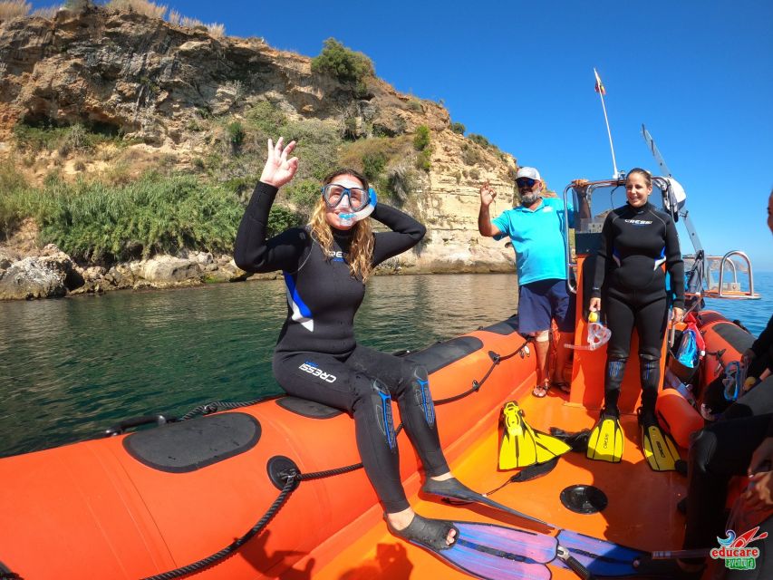 Nerja-Maro: Snorkeling & Sea Scooter Speedboat Trip - The shared sea scooter