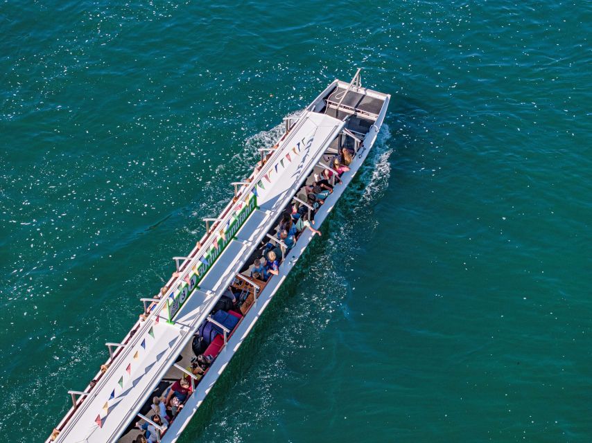 Neuhausen am Rheinfall: Rhine Falls Boat Tour - A calm start from Schlössli Wörth Platz No. 3