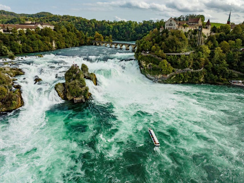 Neuhausen am Rheinfall: Rhine Falls Boat Tour - Along the Rhine toward the German border