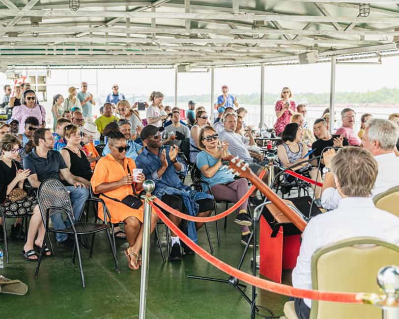 New Orleans: Daytime Steamboat Jazz Cruise + Optional Lunch - Natchez or CITY of NEW ORLEANS?