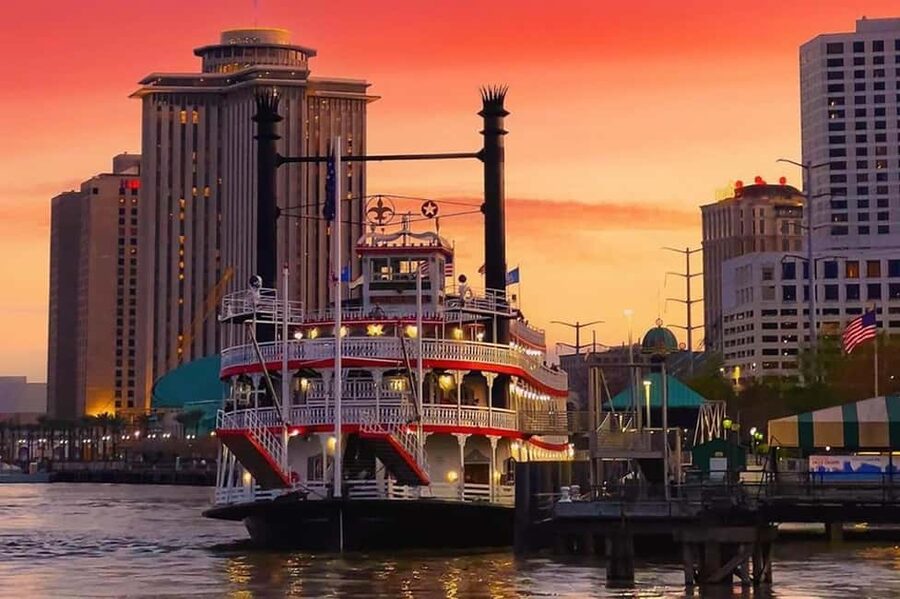 New Orleans: Evening Steamboat Jazz Cruise + Optional Dinner - Key points at a glance
