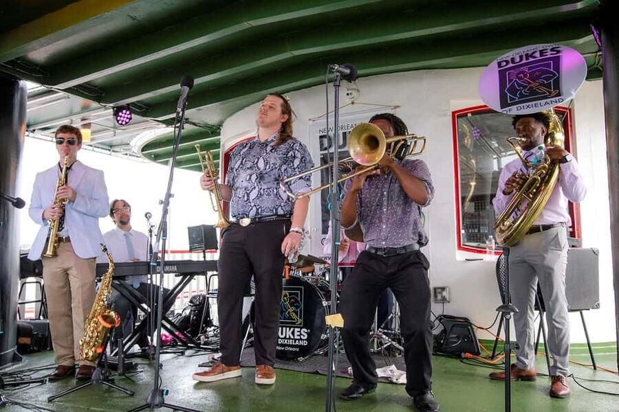 New Orleans: Evening Steamboat Jazz Cruise + Optional Dinner - Boarding the Riverboat at 6 p.m.