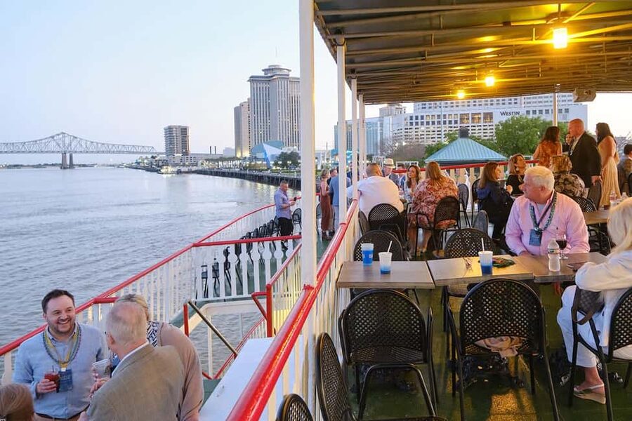New Orleans: Evening Steamboat Jazz Cruise + Optional Dinner - Value at about $58 per person