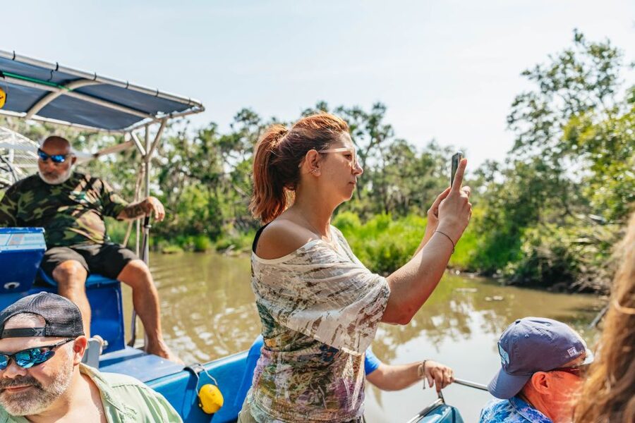 New Orleans: High Speed 9 Passenger Airboat Tour - The 45-minute ride from New Orleans