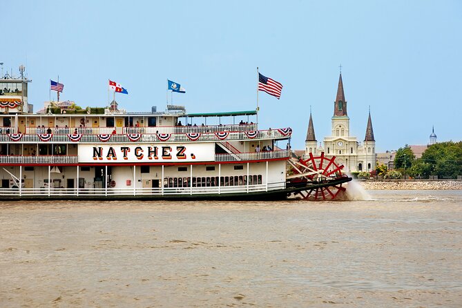 New Orleans Steamboat Natchez Jazz Cruise - Live jazz on the Steamboat Stompers