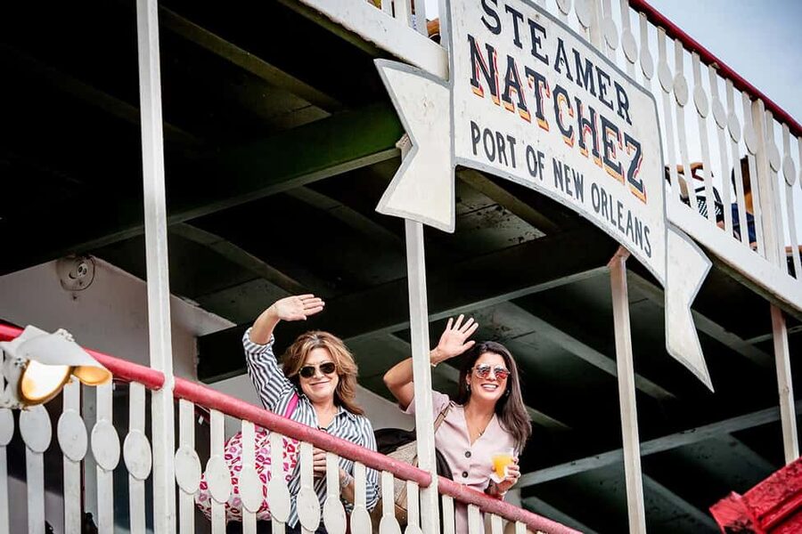 New Orleans: Sunday Steamboat Jazz Cruise + Optional Brunch - Boarding beside the French Quarter