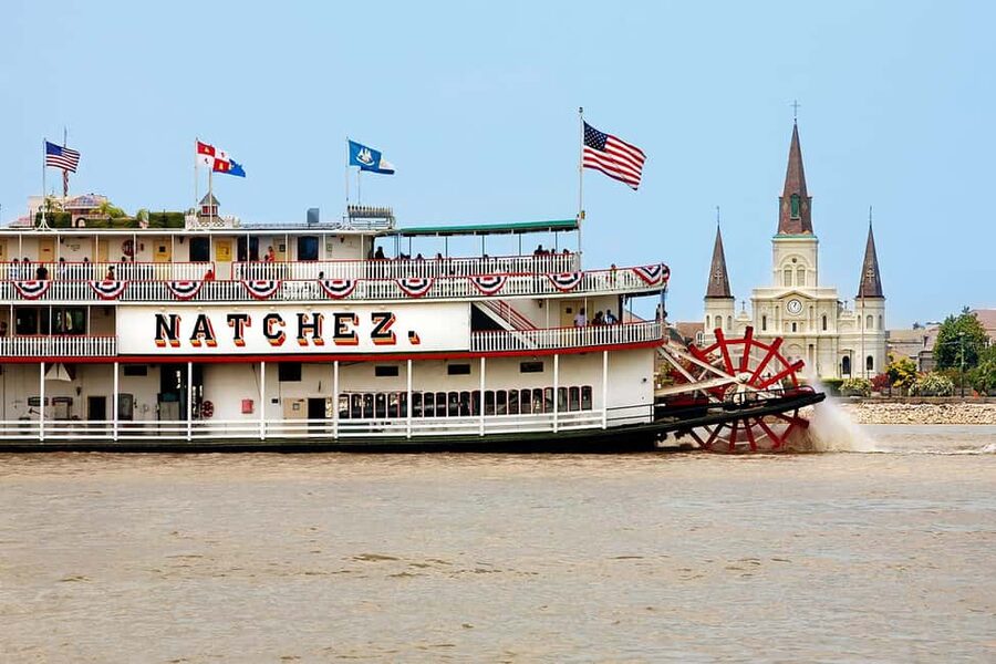 New Orleans: Sunday Steamboat Jazz Cruise + Optional Brunch - The Riverboat CITY of NEW ORLEANS substitution