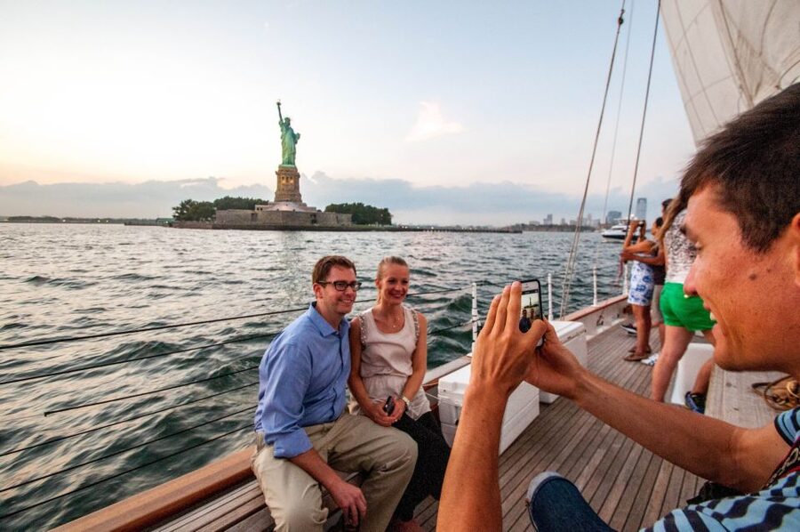 New York City: Sunset Sail Aboard a Schooner - Governors Island and the Financial District, when conditions allow
