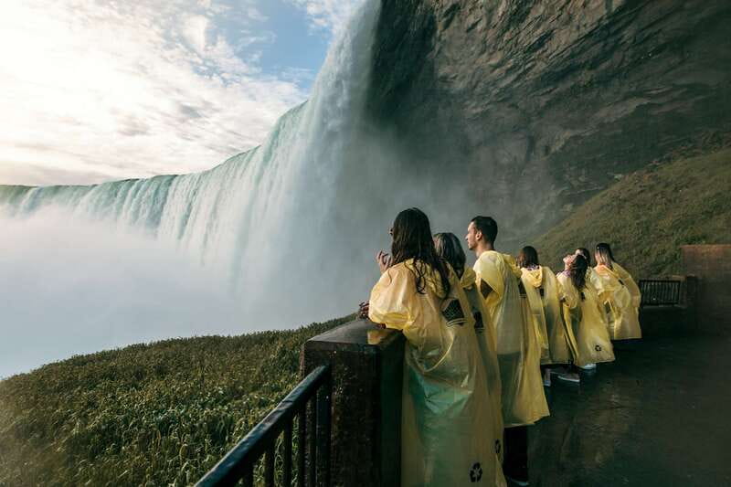 Niagara Falls: Boat Trip & Journey Behind the Falls Tour - What the boat ride feels like in real weather