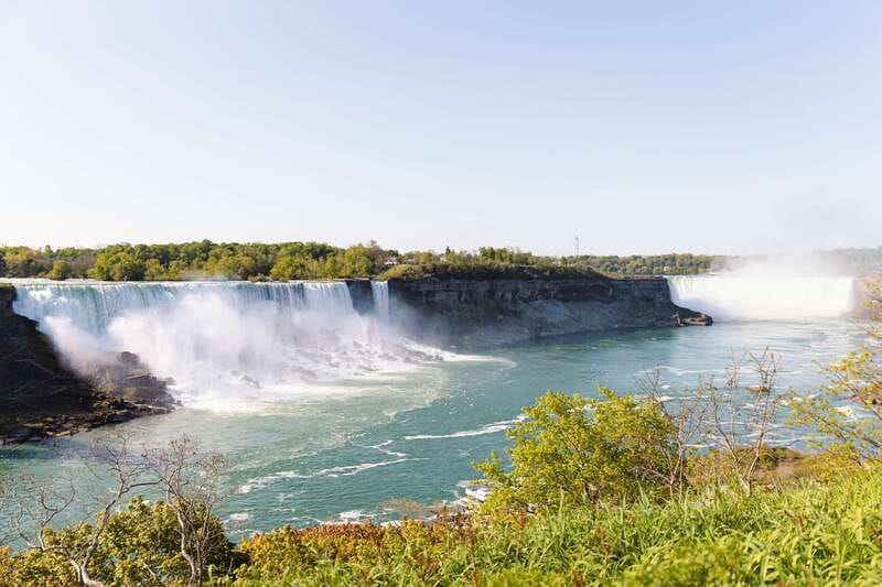 Niagara Falls: Boat Trip & Journey Behind the Falls Tour - The two-kilometer walk along Niagara Falls