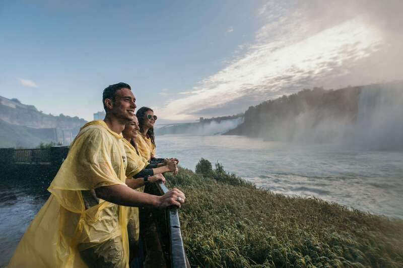 Niagara Falls Day Tour with Boat Ride & Journey Behind Falls - Journey Behind the Falls from the Canadian side