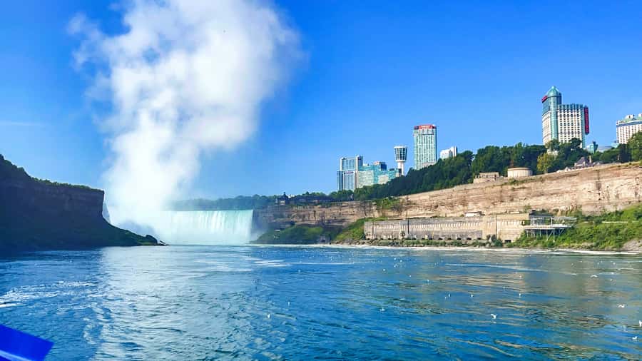 Niagara Falls, NY: Maid of the Mist Boat & Falls Sightseeing - The Maid of the Mist puts you below the falls