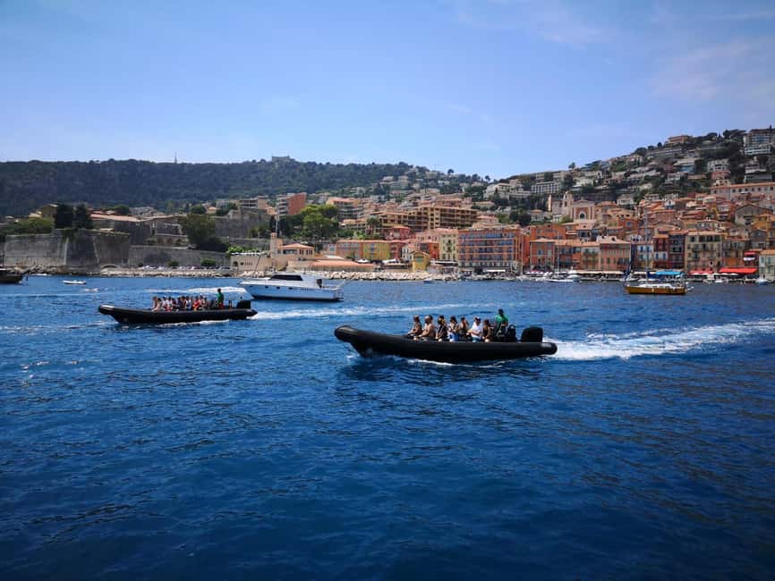 Nice: Coastline Boat Cruise to Monaco - Villefranche-sur-Mer, a charming first pass