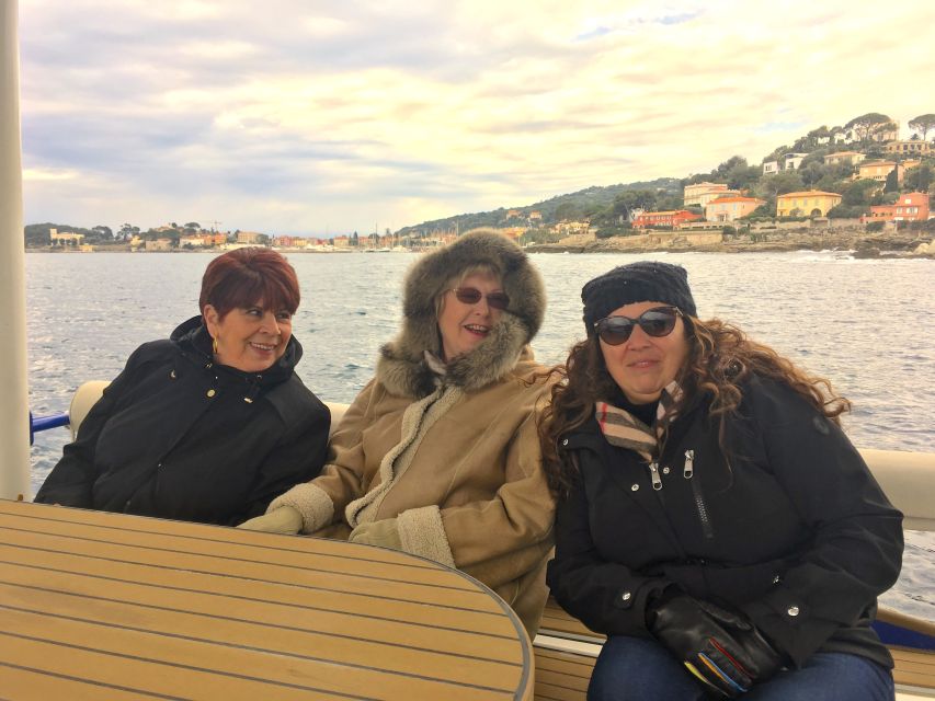 Nice: Private French Riviera Solar Boat Cruise - Guided stories about villas, yachts, and the Côte d’Azur