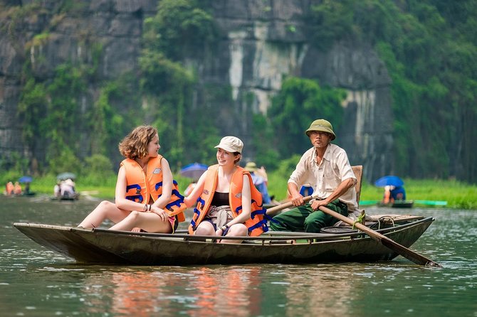 Ninh Binh Full-Day Tour from Hanoi to Hoa Lu, Tam Coc & Mua Cave Via Boat & Bike - Tam Coc by bamboo boat: the day’s finest hour