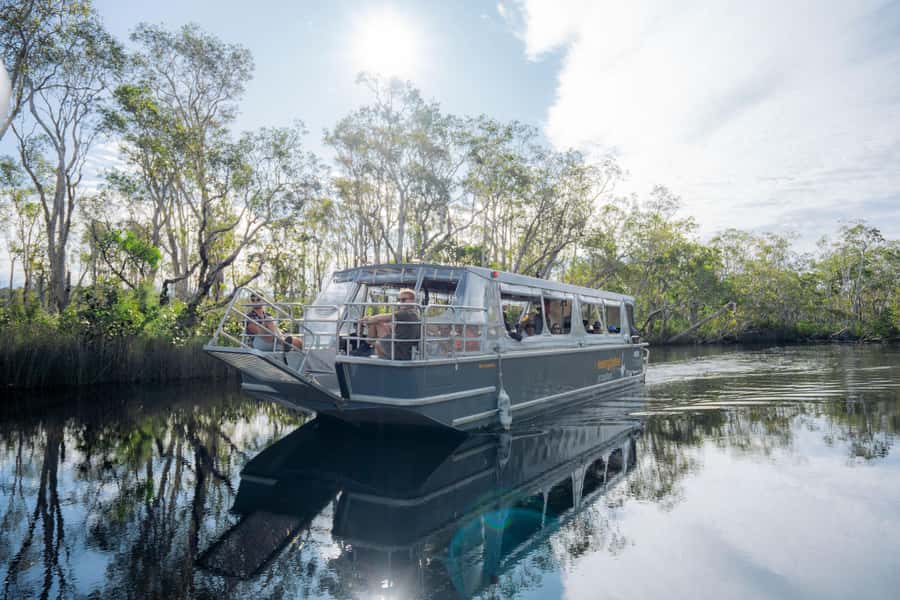 Noosa: Afternoon Cruise through the Noosa Everglades - What you drink, and what you do not eat