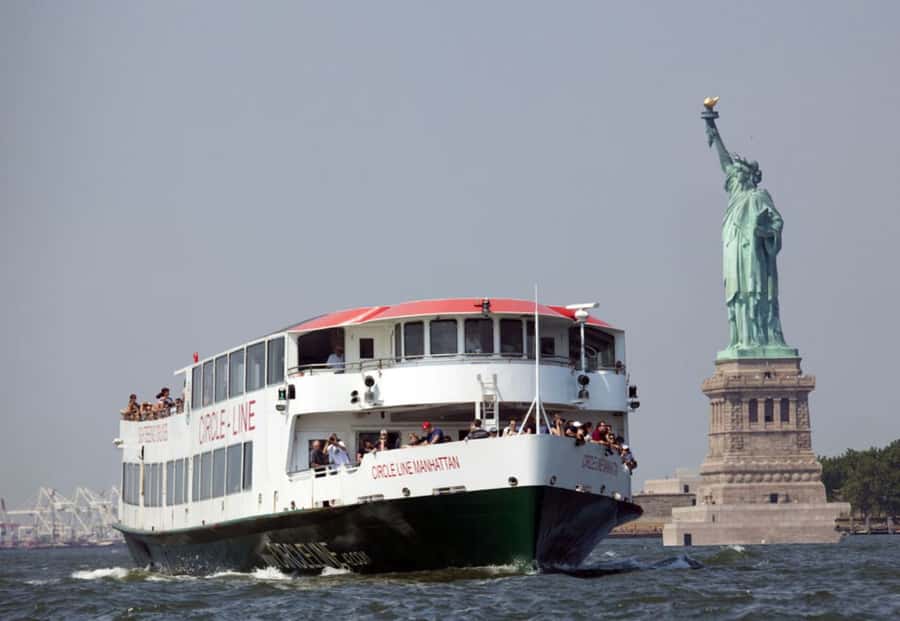 NYC: Circle Line 1-Hr Statue of Liberty Skip-The-Line Cruise - The Statue of Liberty photo stop