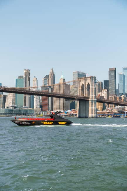 NYC: Circle Line "The Beast" Midtown/Downtown Speedboat Ride - Check-in takes longer than the ride