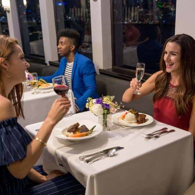 NYC: City Cruises Brunch, Lunch, or Dinner Buffet Cruise - Brooklyn, Manhattan, and Williamsburg Bridges