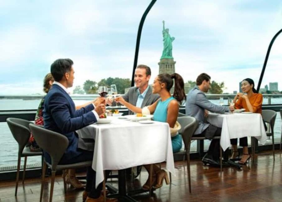 NYC: City Cruises Luxury Brunch, Lunch or Dinner Cruise - From the Empire State Building to Hudson Yards