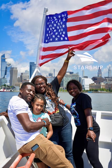 NYC: Starship Landmark 90 Minute Sightseeing Cruise - Ellis Island and the Statue of Liberty photo stop