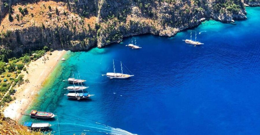 Ölüdeniz: Butterfly Valley Boat Trip with Buffet Lunch - Setting out from Ölüdeniz and Fethiye
