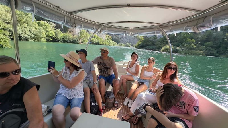 Omiš: 2-Hour Cetina River Boat Tour and Nature Park Visit - Fortica, bunkers, and the power station