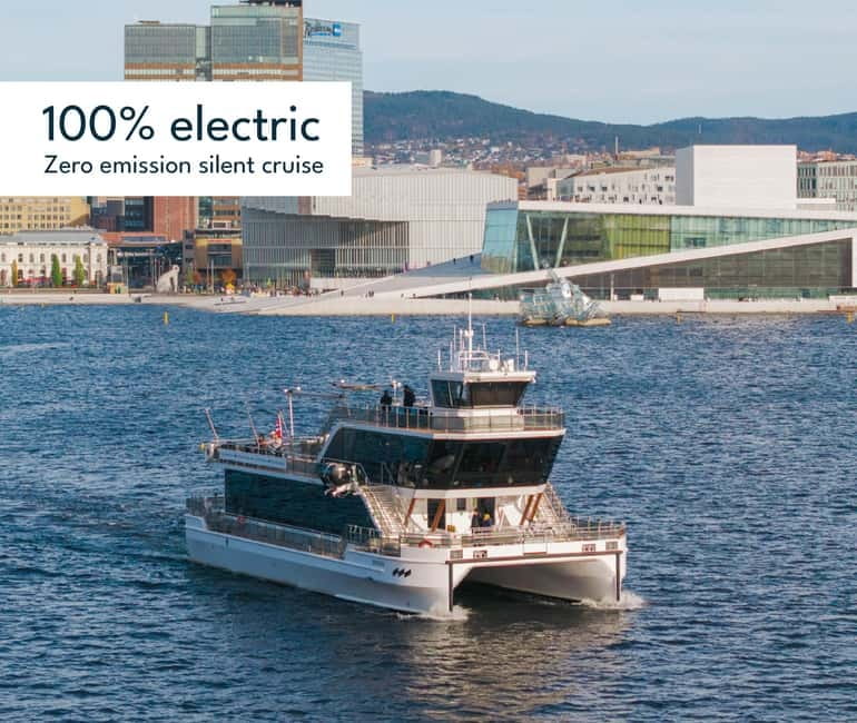 Oslo: Guided Sightseeing Fjord Cruise on Premium Silent Boat - From Rådhusbrygge 2 to the open fjord