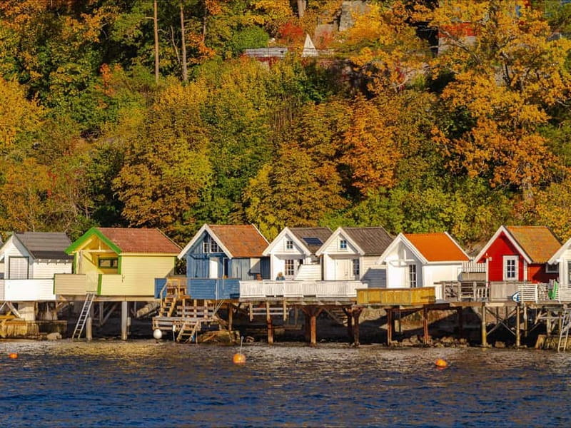 Oslo: Guided Sightseeing Fjord Cruise on Premium Silent Boat - Akershus Fortress and the Opera House from the water