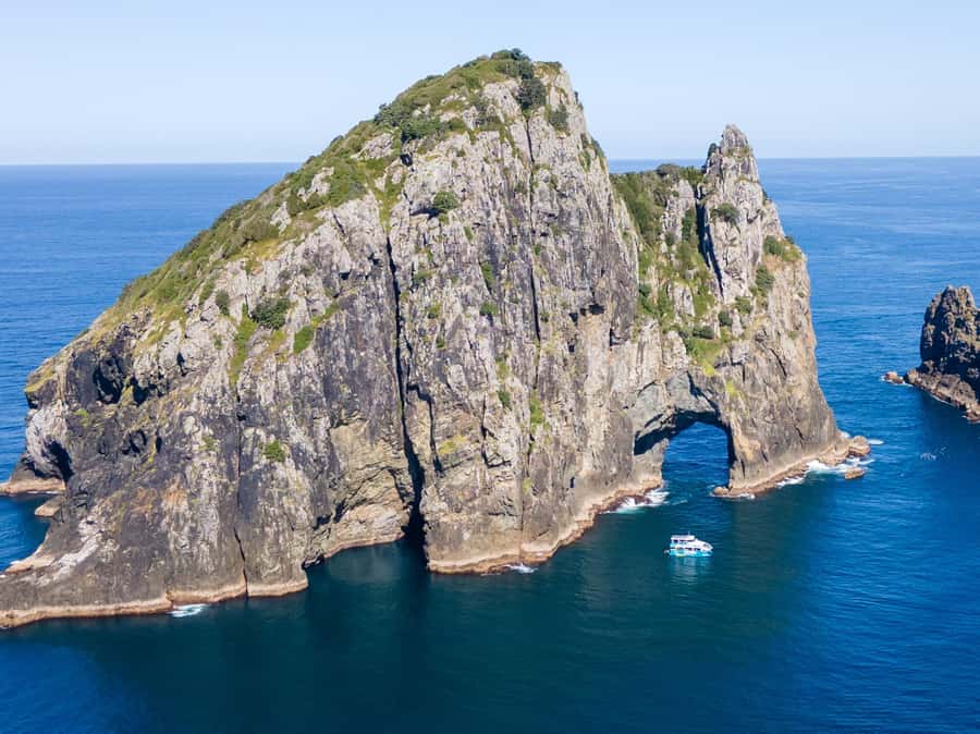 Paihia/Russell: Hole in the Rock Cruise with 2 Island Stops - Motuarohia Island and the first short walk