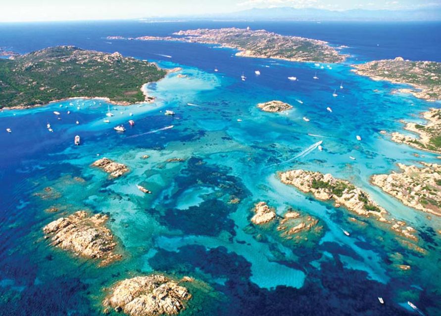 Palau: La Maddalena Archipelago and Caprera Island Boat Tour - Santa Maria and the boat swim near Caprera