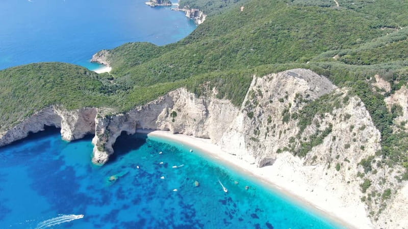Paleokastritsa: Paradise, Yali Beach & Blue Caves Boat Tour - Key points to know before booking