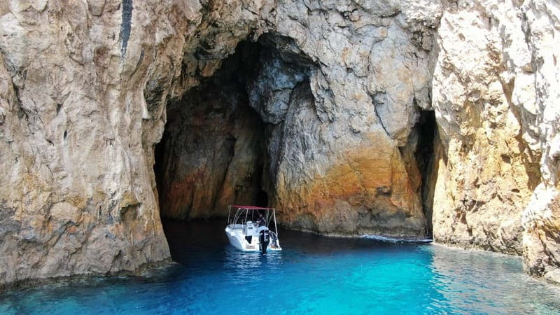 Paleokastritsa: Paradise, Yali Beach & Blue Caves Boat Tour - A fast, focused way to see Paleokastritsa
