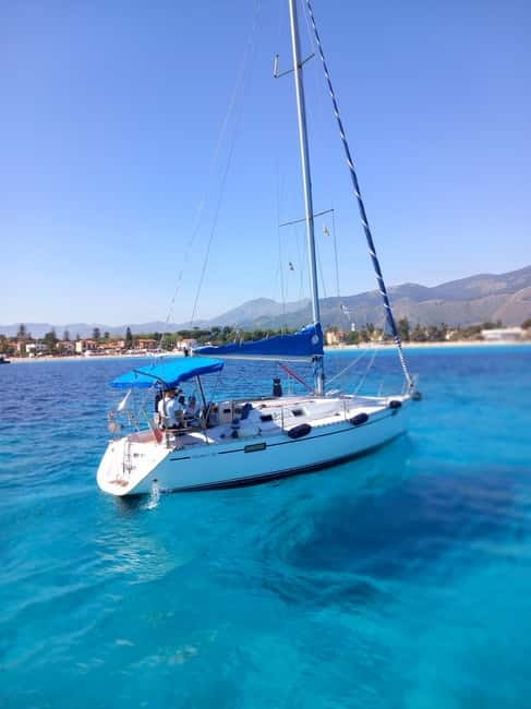 Palermo: Boat Tour With Aperitif Snorkeling And Cave Tour - Leaving Palermo’s tourist port by boat
