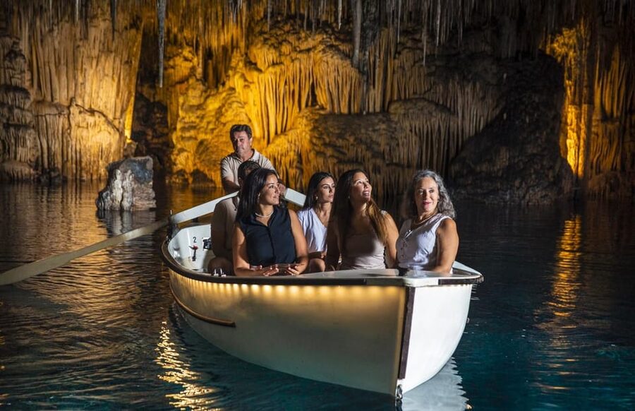 Palma: Caves of Drach Entrance, Music Concert, and Boat Trip - Entering the Caves of Drach