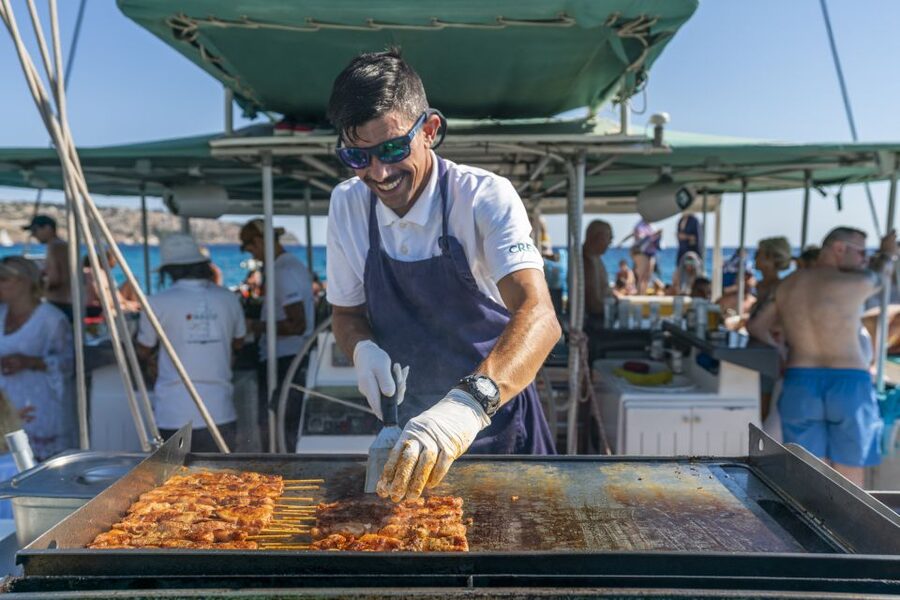 Palma de Mallorca: 5-Hour Catamaran Cruise with Lunch & Swim - Barbecue Lunch, Salads, and Sangria