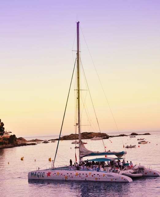 Palma de Mallorca: Sunset Sailing Catamaran Trip with Drink - Setting out from Palma’s harbor