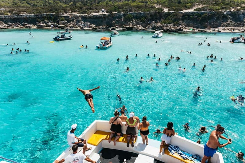 Paphos: Blue Lagoon Boat Adventure with Bus Transfer - From Paphos hotels to Latchi Harbour