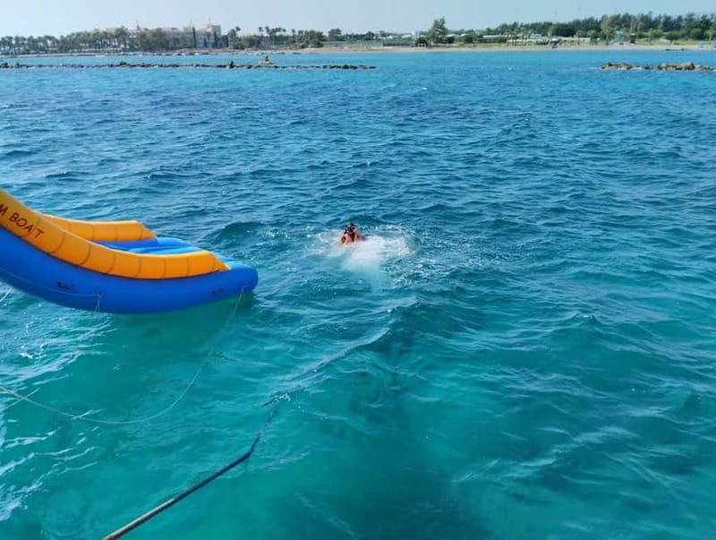 Paphos: Glass Bottom Boat Trip with Swimming or Snorkeling - Sponges, sea life, and a little local context