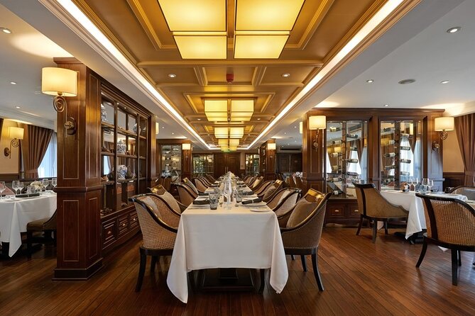 Paradise Elegance Cruise 2 days 1 night Halong Bay Tour - Evening onboard: cooking, squid fishing, and quiet deck time