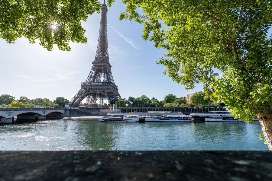 Paris: Fast-Access Seine River Cruise from Eiffel Tower - The guide and language setup