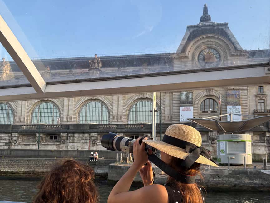 Paris: Hop-On Hop-Off Seine Cruise Pass with 9 Stops - Saint-Germain and Notre-Dame by water