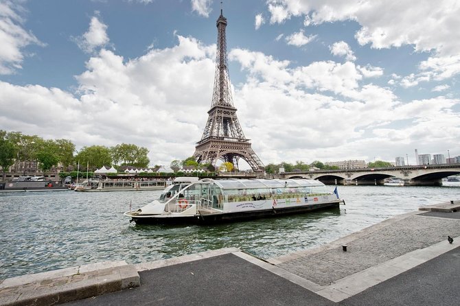 Paris Seine River Hop-On Hop-Off Sightseeing Cruise by Batobus - Port des Invalides and the central riverfront