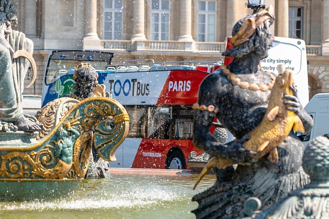 Paris Tootbus Hop-On Hop-Off Bus Tour (Optional Cruise) - A route built around Paris icons