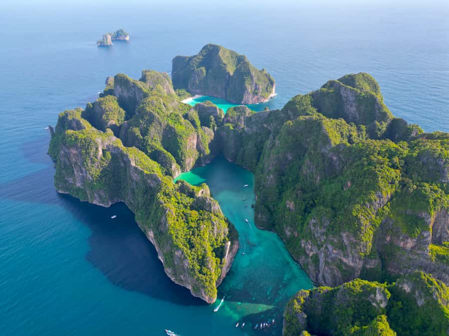 Phi Phi: Private Longtail Boat to Maya Bay with Snorkeling - Pileh Lagoon, the best place to swim