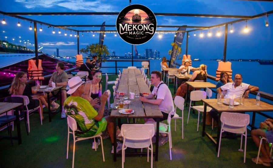 Phnom Penh: Sunset Cruise with Unlimited Beers & BBQ Buffet - Three rivers and a changing view of Phnom Penh