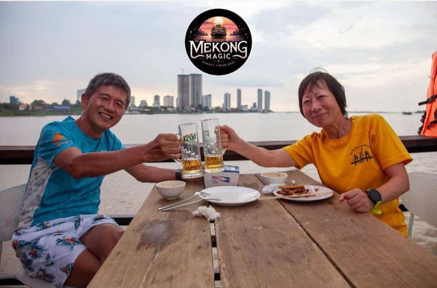 Phnom Penh: Sunset Cruise with Unlimited Beers & BBQ Buffet - The return trip needs a little planning