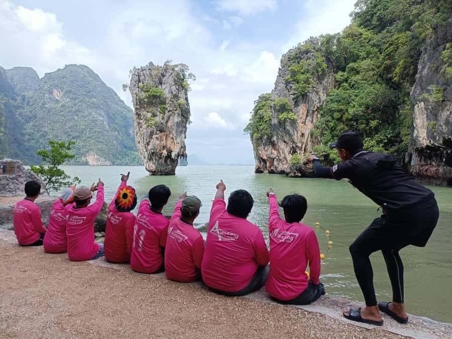 Phuket: James Bond Island by Big Boat with Sea Cave Canoeing - Nakae Island for Swimming and Paddle Boarding