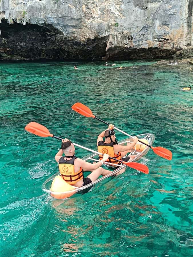 Phuket: Phi Phi, Bamboo & Maithon by Premium Speed Catamaran - Maithon Island and the ride home